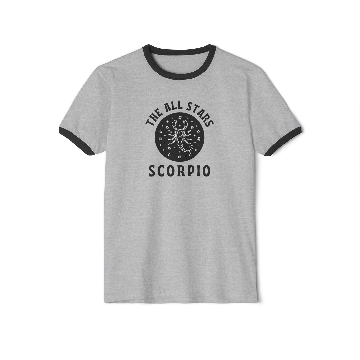 Scorpio All Stars Ringer T-Shirt – Retro Scorpio Tee