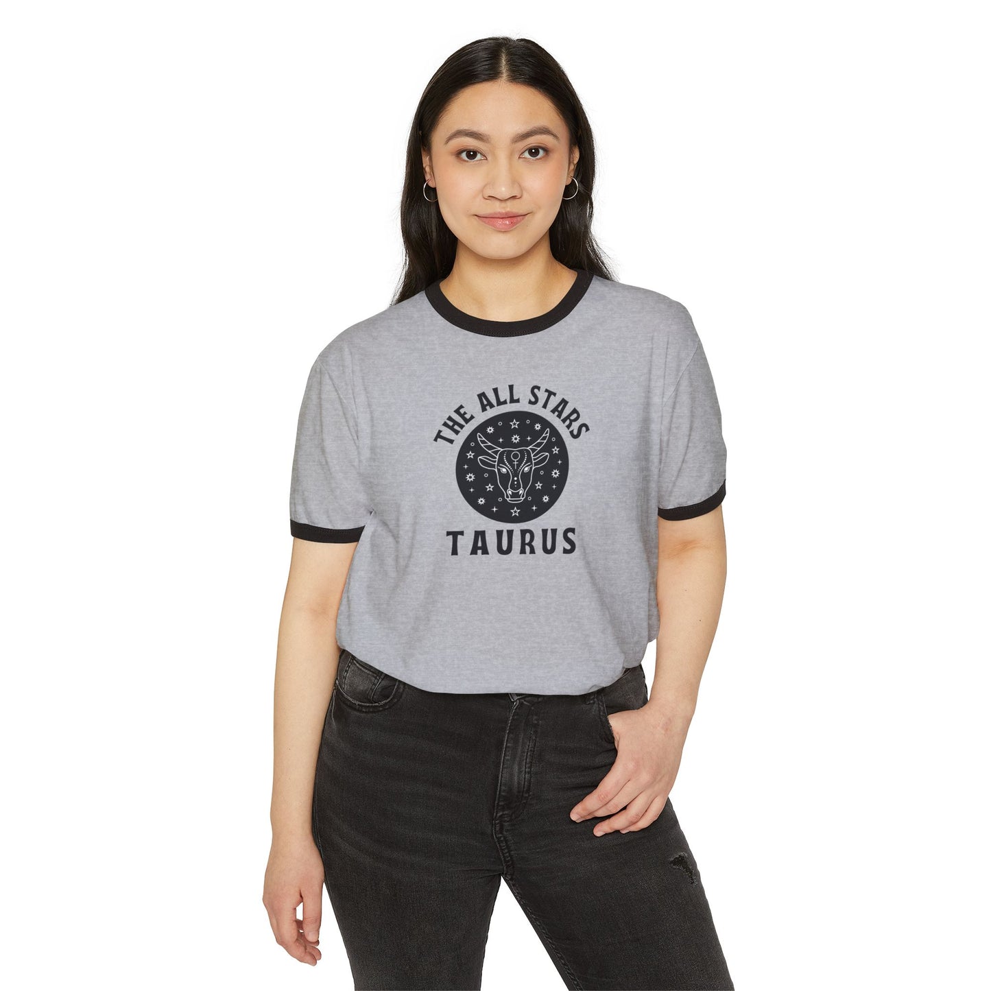 Taurus All Stars Ringer T-Shirt – Retro Taurus Tee