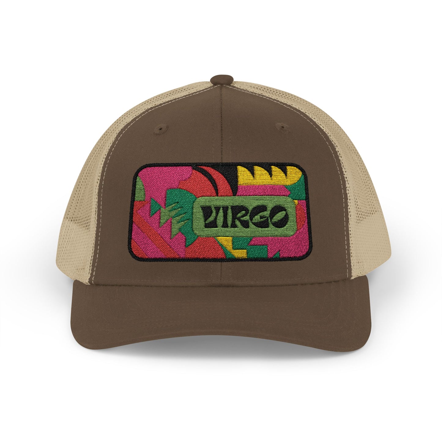 Virgo Trucker Hat - Retro Astrology Snapback Cap - Embroidered Horoscope Hat