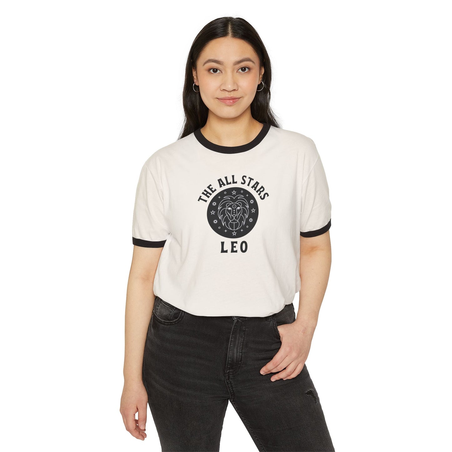 Leo All Stars Ringer T-Shirt – Retro Leo Tee