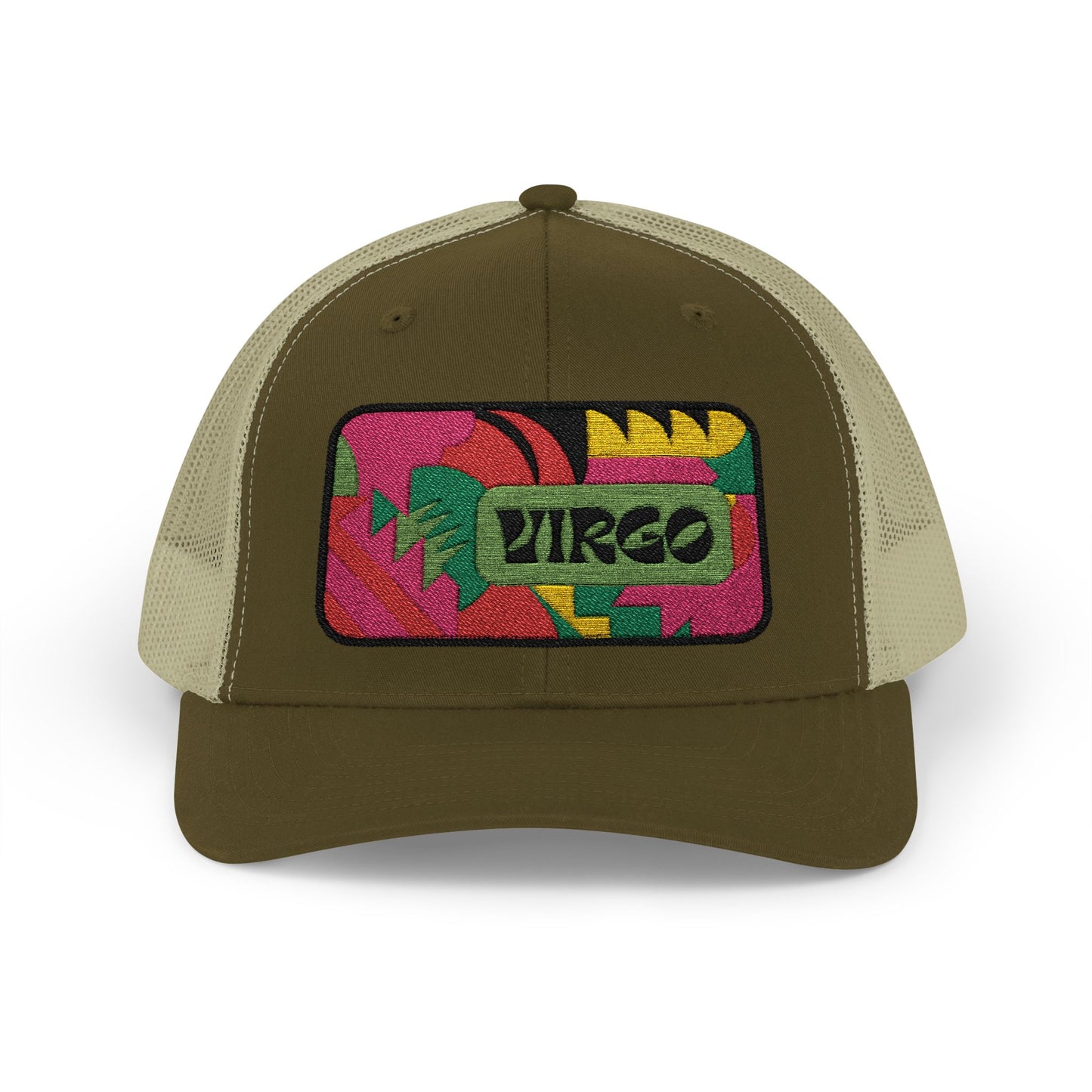 Virgo Trucker Hat - Retro Astrology Snapback Cap - Embroidered Horoscope Hat