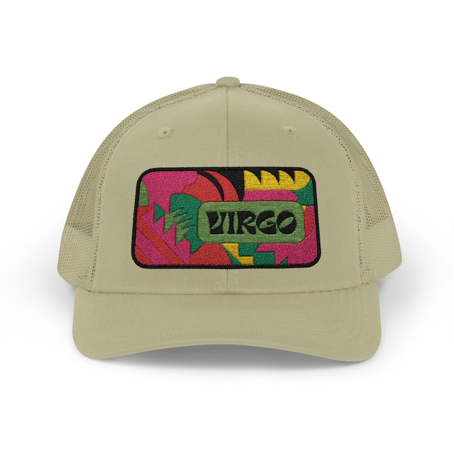 Virgo Trucker Hat - Retro Astrology Snapback Cap - Embroidered Horoscope Hat